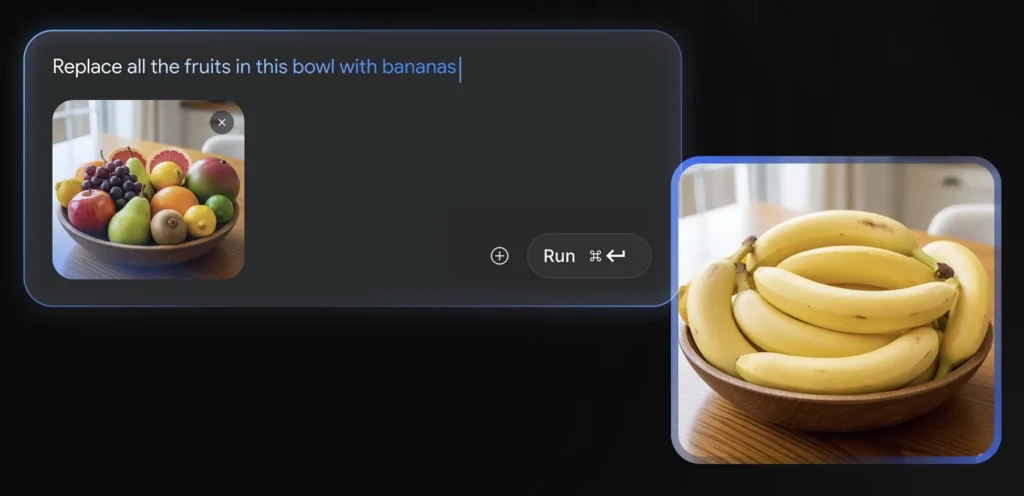 ejemplo uso nano banana