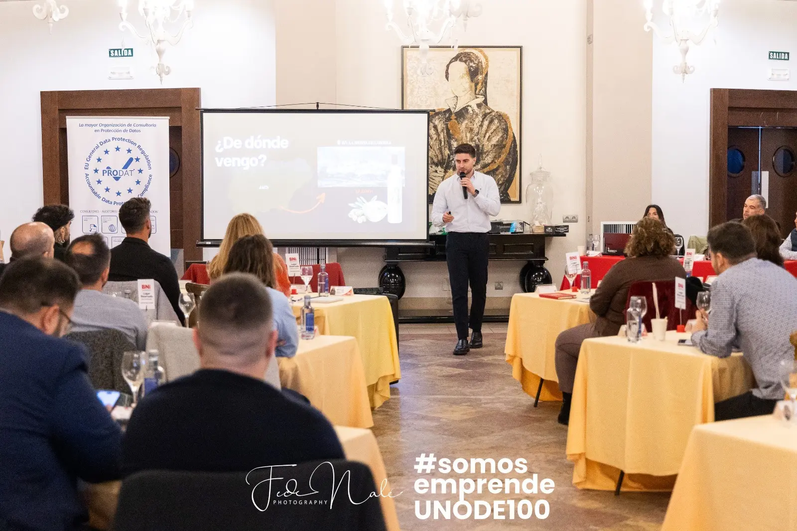 reunión de BNI Emprende Málaga