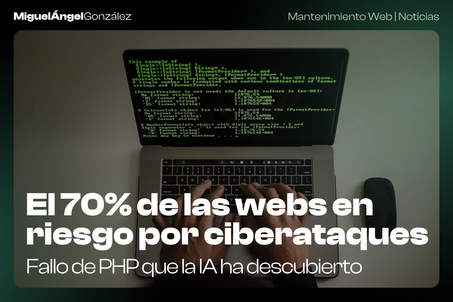 Vulnerabilidad de PHP que afecta a la mayoría de páginas web y que ha detectado la IA